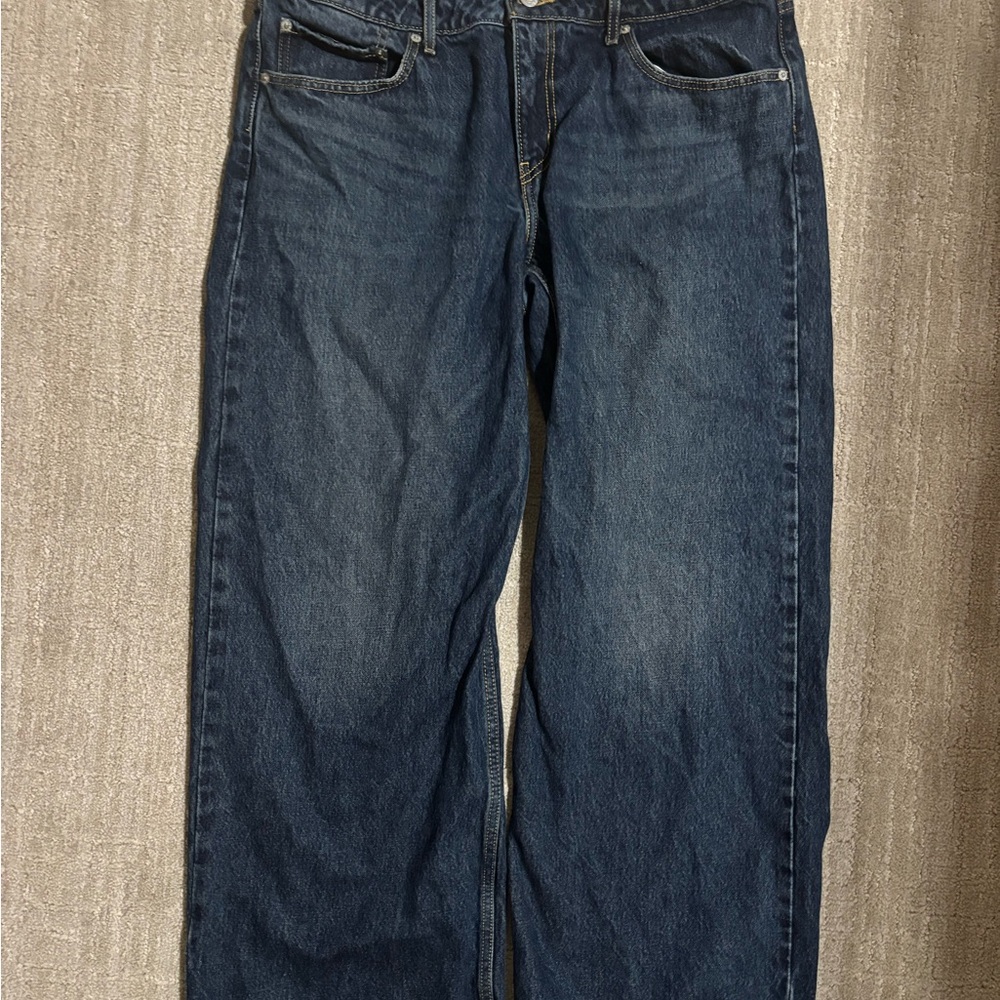Levi’s Low Loose Dark Wash Jeans - Picture 2 of 4